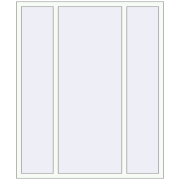 Вікна 1500x1800 мм REHAU Euro 70 RAL 9016 Traffic white з двох сторін