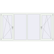 BASE REHAU EURO 60 2400x1260 mm