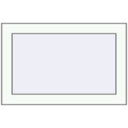 Вікна 600x400 мм REHAU Euro 60 RAL 9016 Traffic white з двох сторін