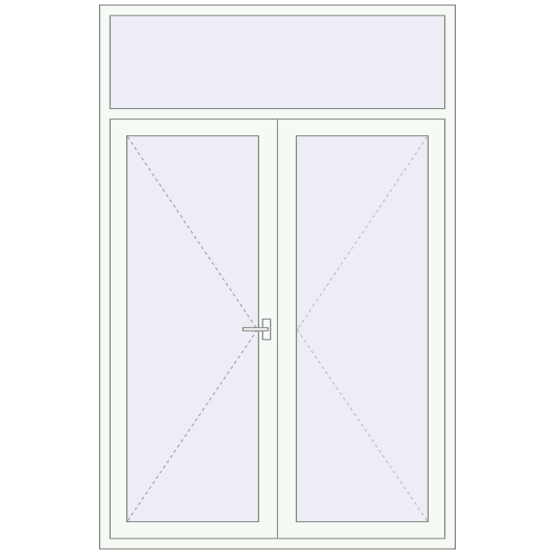 REHAU GENEO Вхідні двері 1700x2600 мм