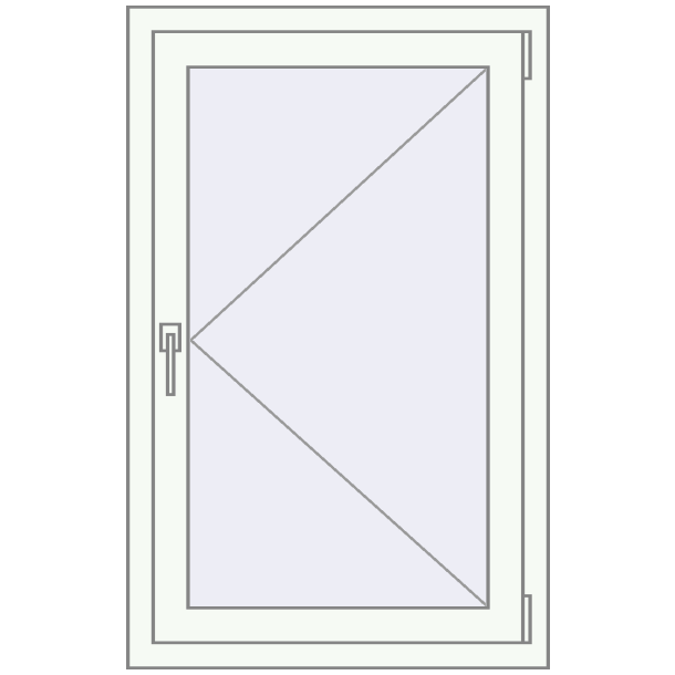 Вікна 700x1100 мм REHAU Euro 70