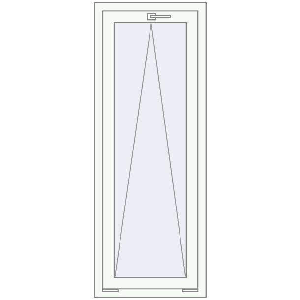 REHAU Euro 70 570x1500 мм