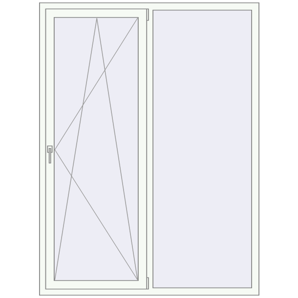 Вікна 1500x2000 мм REHAU Euro 60