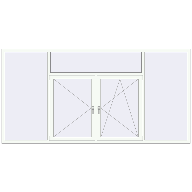 REHAU Euro 60 3000x1500 мм