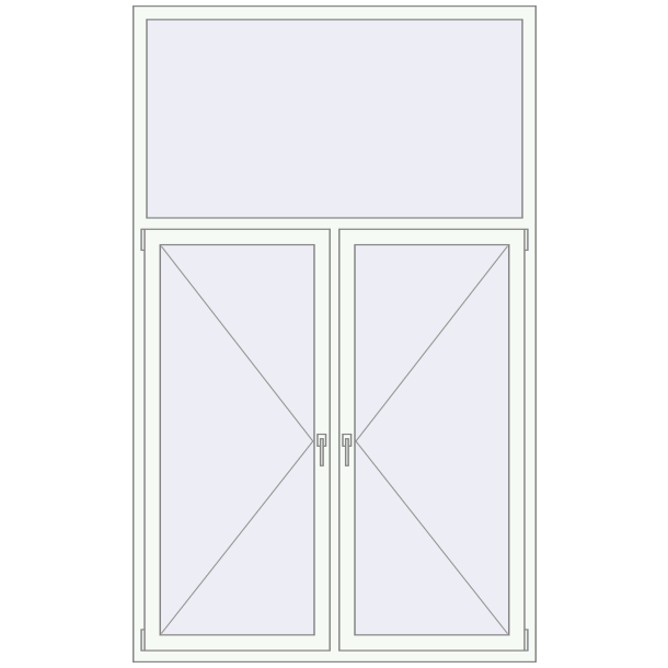 Kipp und Drehfenster 1500x2440 mm KORSA ENERGY-SAVING (SYNEGO MD)