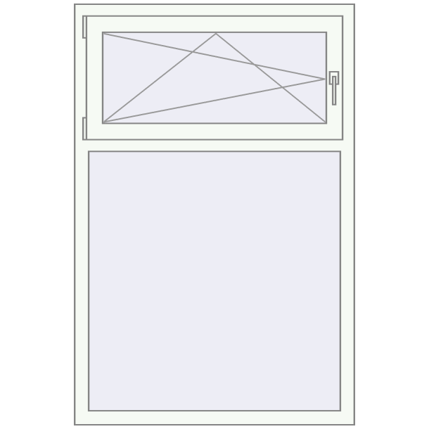 Вікна 1000x1500 мм REHAU Euro 60