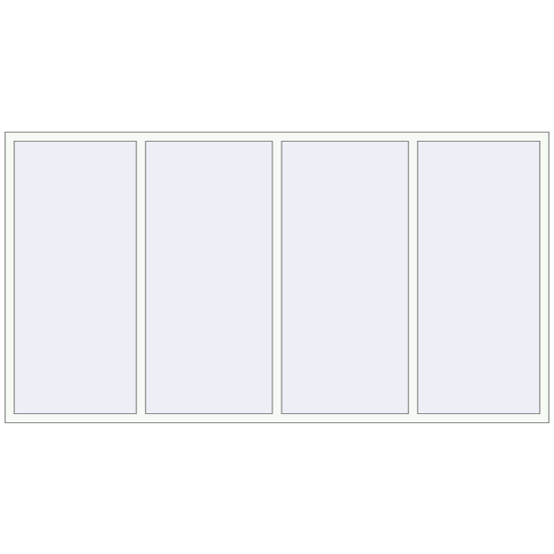 REHAU Euro 60 3000x1600 мм