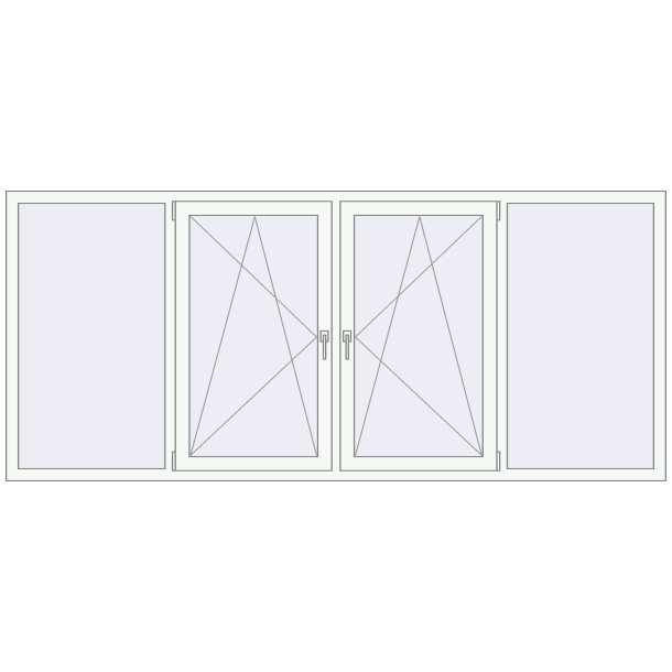 REHAU Euro 70 2730x1200 мм