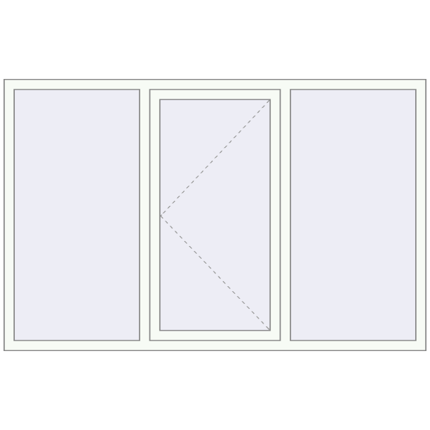 REHAU Euro 70 2100x1350 мм