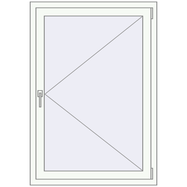 Okna skrzydłowe 900x1340 mm KORSA OPTIMUM 70 (REHAU Euro 70)