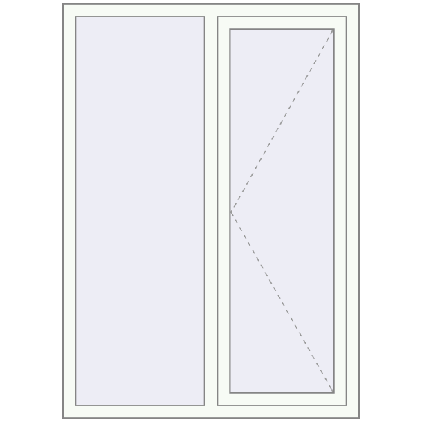 REHAU Euro 70 1180x1650 мм