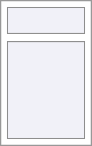 Ein Element mit Fensterleibung