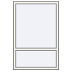 One element with transom