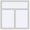 Two elements with transom