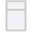 One element with transom
